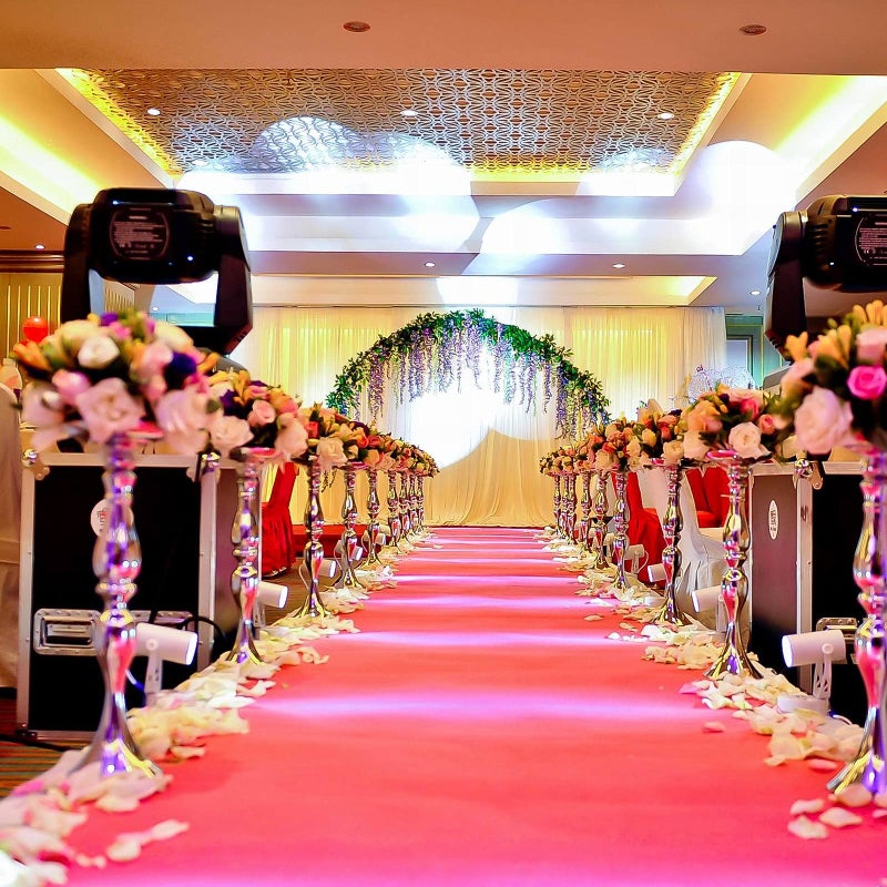 Neo LOONS 1000 Pcs Artificial Silk Rose Petals Decoration Wedding Party Color Purple & White - Image 5